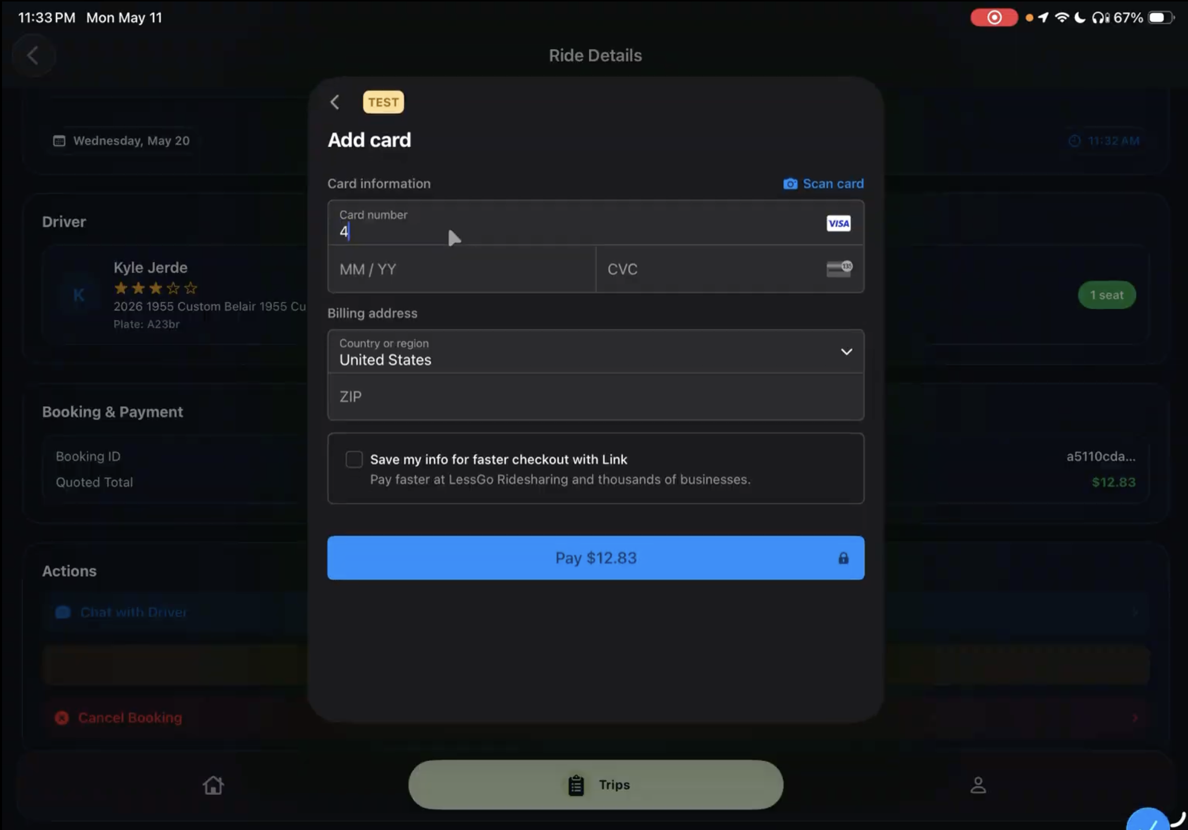 LessGo — SJSU ridesharing platform detail 2