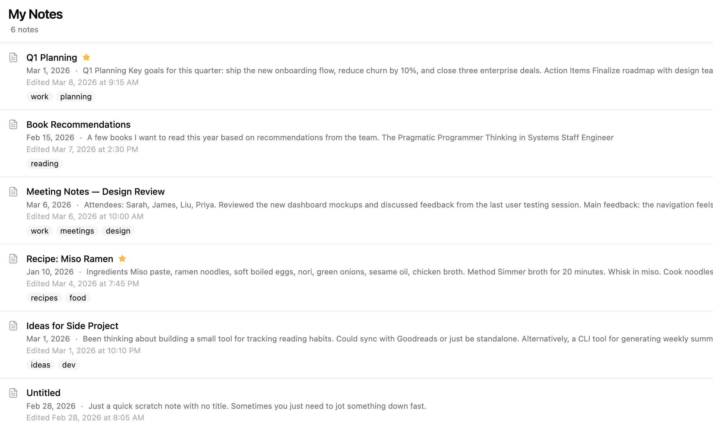 Jot — Offline Notes with a RAG agent detail 1